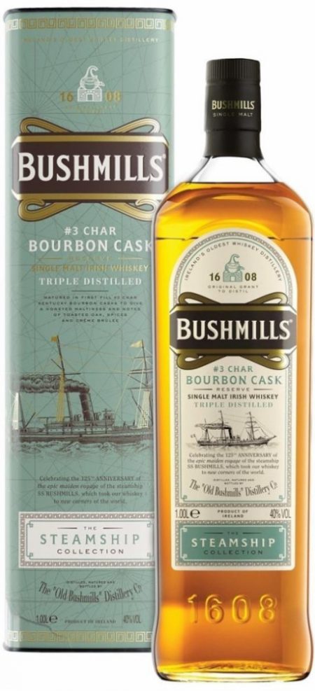 Lahev Bushmills Steamship Bourbon Cask 1l 40%