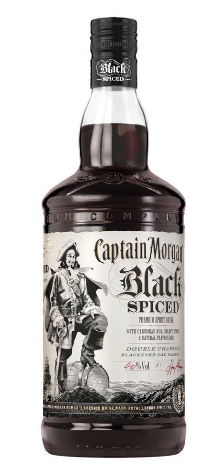 Lahev Captain Morgan Black Spiced 1l 40%