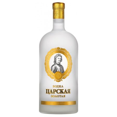 Lahev Carskaja Gold Vodka 1,75l 40%