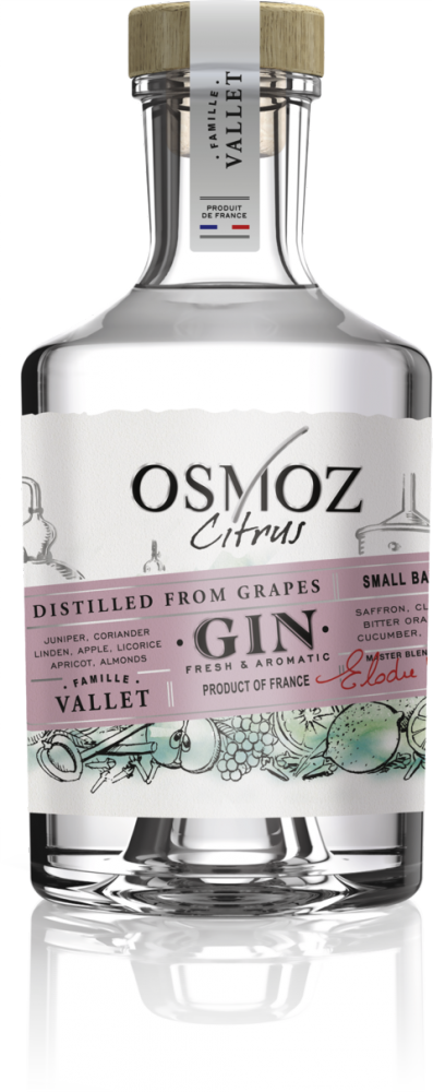 Lahev Chateau Montifaud Gin Osmoz Citrus 0,7l 46%