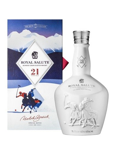 Lahev Chivas Regal Royal Salute Snow Polo Edition 21y 0,7l 46,5% L.E.