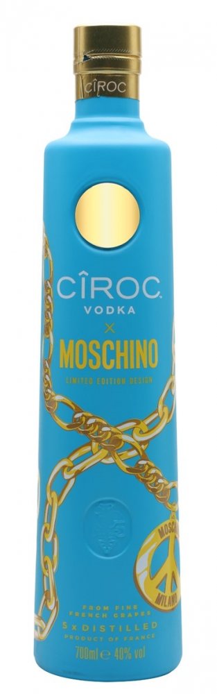 Lahev Ciroc Vodka Moschino 1l 40% L.E.
