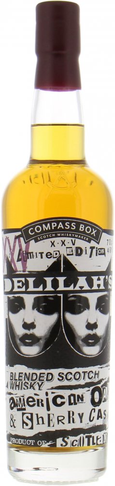 Lahev Compass Box Delilah Whisky 0,7l 46%