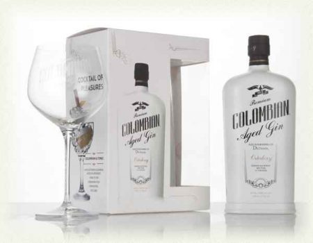 Lahev Dictador Colombian Aged Gin Ortodoxy White 0,7l 43% + 1x sklo GB