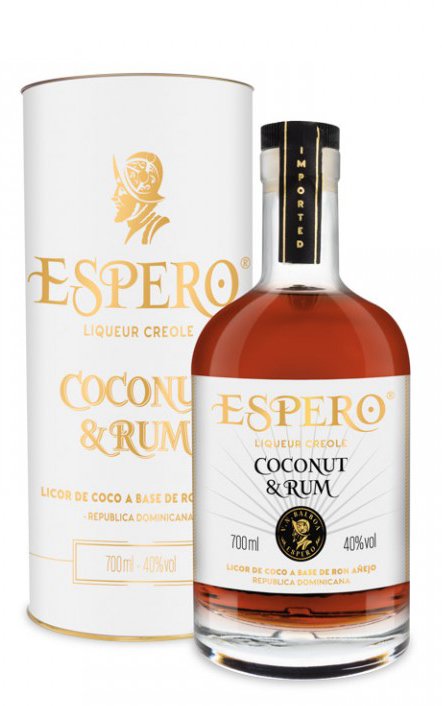 Lahev Espero Coconut & Rum 0,7l 40% Tuba