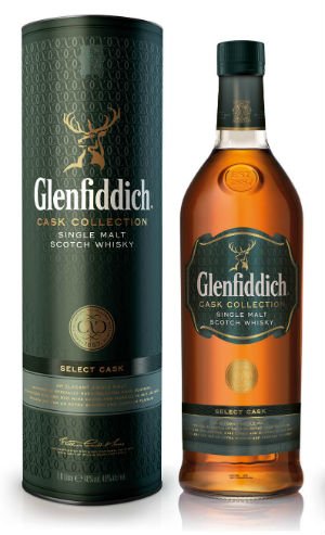 Lahev Glenfiddich Cask Collection Select Cask 1l 40%