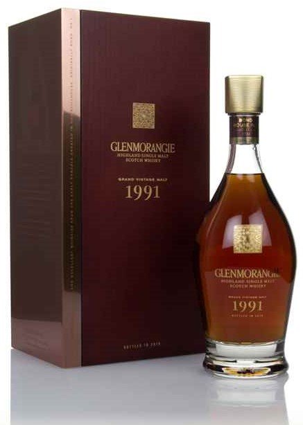 Lahev Glenmorangie Grand Vintage Malt 1991 0,7l 43% Dřevěný box