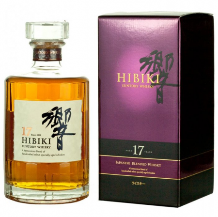 Lahev Hibiki Suntory Whisky 17y 0,7l 43%