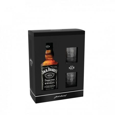 Lahev Jack Daniel's No.7 0,7l 40% + 2x sklo GB