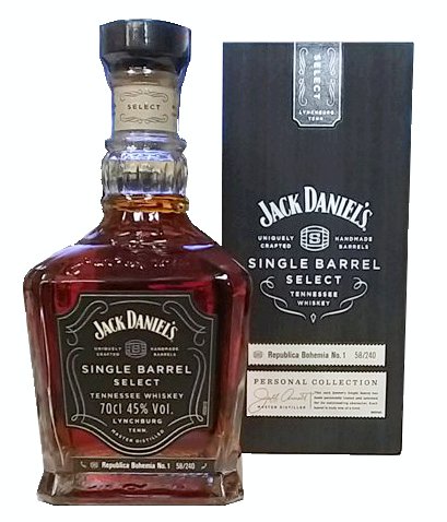 Lahev Jack Daniel's Single Barrel Select Republica Bohemia No.1 Private Collection 0,7l 45%