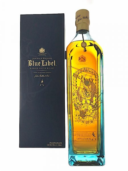 Lahev Johnnie Walker Blue Label Dragon 1l 40%