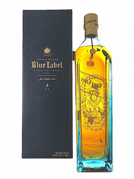 Lahev Johnnie Walker Blue Label Monkey 1l 40%
