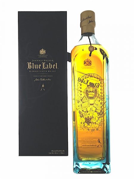 Lahev Johnnie Walker Blue Label Snake 1l 40%