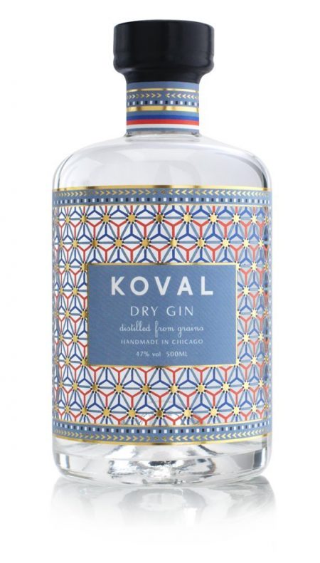 Lahev Koval Dry Gin 0,5l 47%