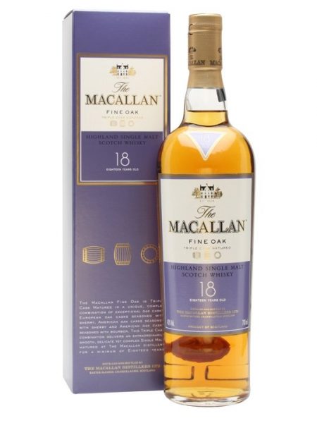 Lahev Macallan Fine Oak 18y 0,7l 43%