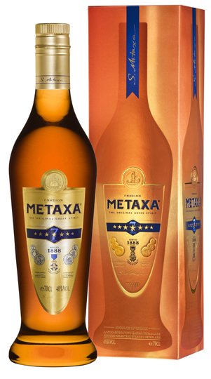 Lahev Metaxa 7* 1l 40% GB