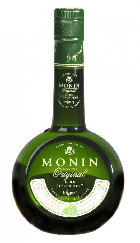 Lahev Monin Lime Vert Liqueur 0,5l 33%