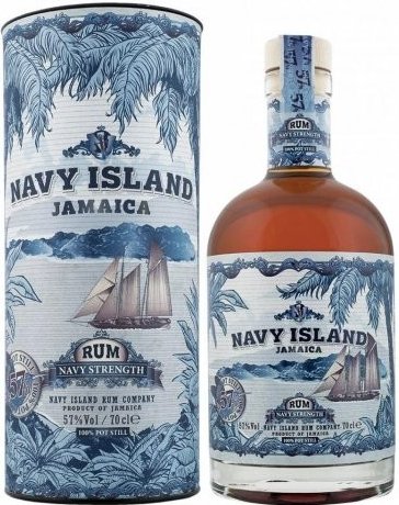 Lahev Navy Island Strenght Rum 0,7l 57% Tuba