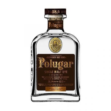 Lahev Polugar Single Malt Rye Vodka 0,7l 38,5%