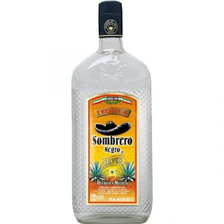 Lahev Tequila Sombrero Negro Silver 1l 38%