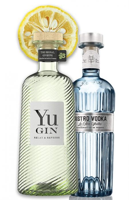 Lahev Yu Gin 43% & Bistro vodka 40% 2×0,7l