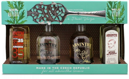 Lahev Absinthe Exclusive mini collection 4×0,05l