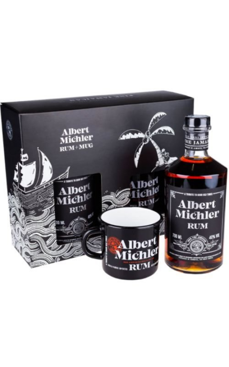 Lahev Albert Michler Rum 0,7l 40% + 1x sklo GB