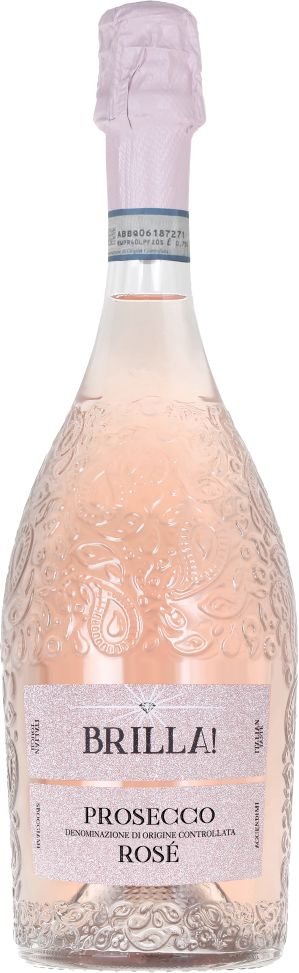 Lahev BRILLA! Prosecco DOC Rosé Extra Dry 0,75l 11%