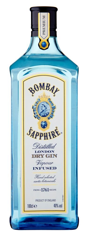 Lahev Bombay Sapphire Gin Traditional 1l 40%