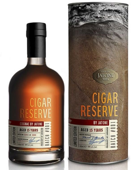 Lahev Brandy Jatone Cigar Reserve XO 0,7l 40% Tuba