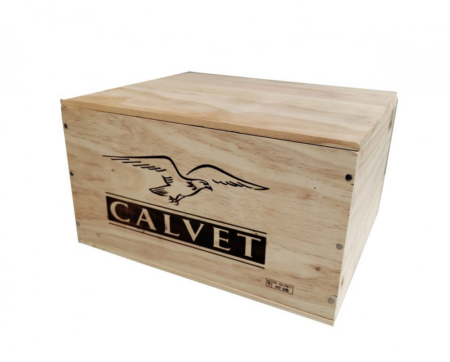 Lahev Calvet Bordeaux Collection Saint Emilion Remparts 2019 6×0,75l 13,9% Dřevěný box
