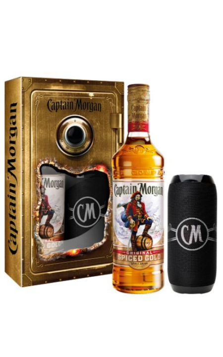 Lahev Captain Morgan Original Spiced Gold + Reproduktor 0,7l 35% GB