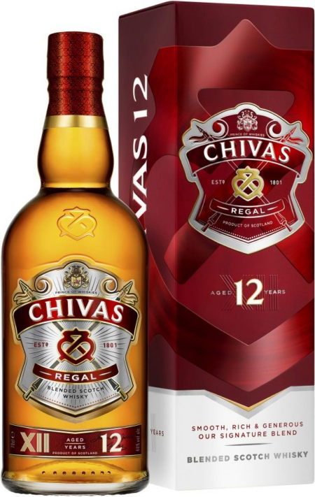 Lahev Chivas Regal 12y 0,7l 40% GB