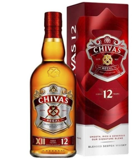 Lahev Chivas Regal 12y 1l 40% GB