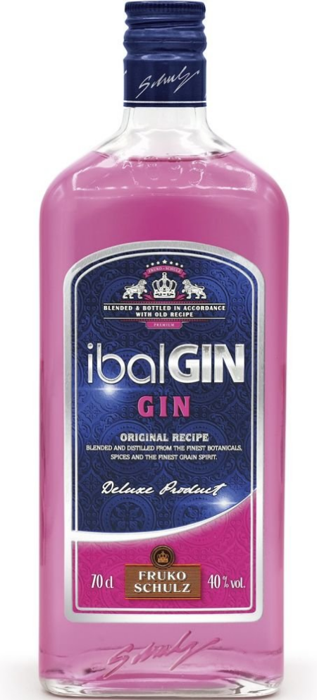 Lahev Ibalgin Gin 0,7l 40%