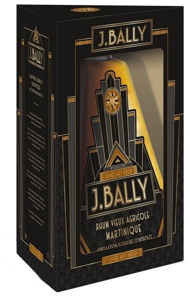 Lahev J. Bally Art Deco 0,7l 43,1% GB
