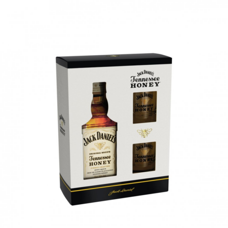 Lahev Jack Daniel's Honey 0,7l 35% + 2x sklo GB