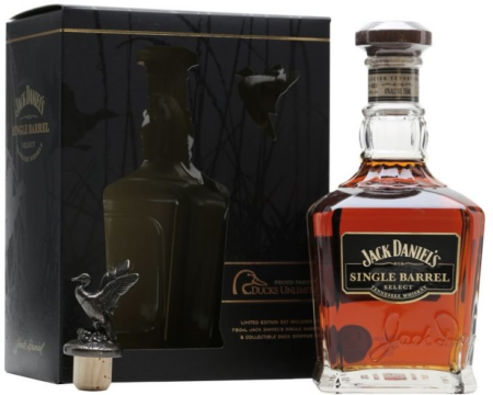 Lahev Jack Daniel's Single Barrel Duck's Unlimited 2012 0,75l 47% GB