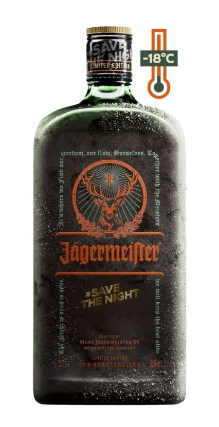 Lahev Jägermeister #SaveTheNight 0,7l 35% L.E.