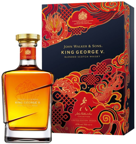 Lahev Johnnie Walker Blue Label King George V 0,7l 43% GB L.E. Chinese New Year 2021
