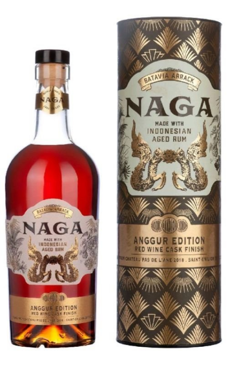 Lahev Naga Anggur Edition Red Wine Cask Finish 0,7l 40% Tuba