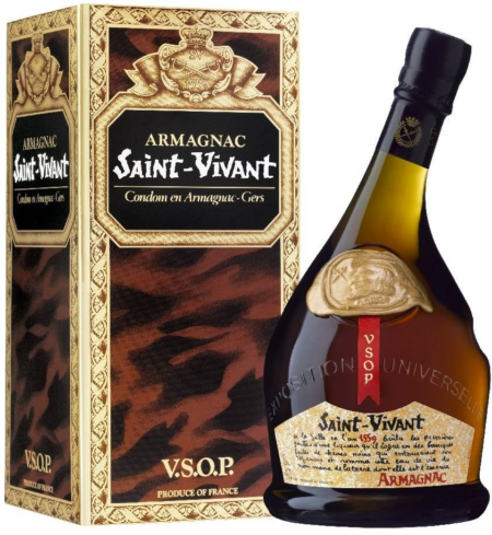 Lahev Saint Vivant Armagnac VSOP 0,7l 40% GB