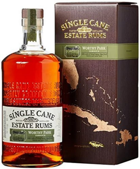 Lahev Single Cane Estate Rums Worthy Park 1l 40% GB